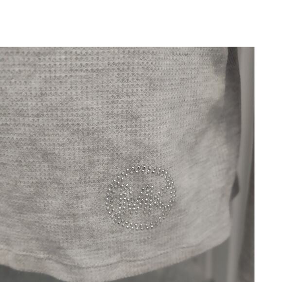 MICHAEL Michael Kors Top Long Sleeve Cowl Neck Large NWT - Picture 2 of 6